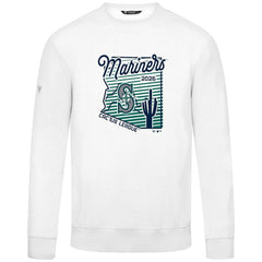 Seattle Mariners Levelwear Zane Sunrise Sweatshirt White
