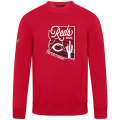Cincinnati Reds Levelwear Zane Sunrise Sweatshirt Red