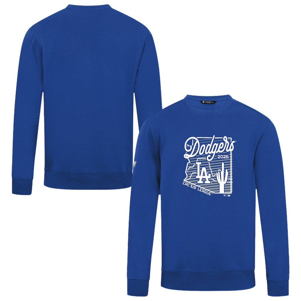 Los Angeles Dodgers Levelwear Zane Sunrise Sweatshirt Royal