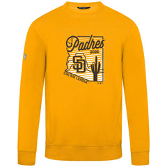 San Diego Padres Levelwear Zane Sunrise Sweatshirt Gold