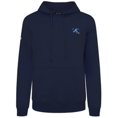 Atlanta Braves Levelwear Panoramic Podium Hoodie Navy