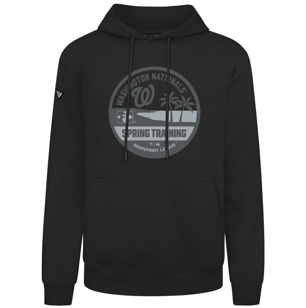 Washington Nationals Levelwear Spring Badge Podium Hoodie Black