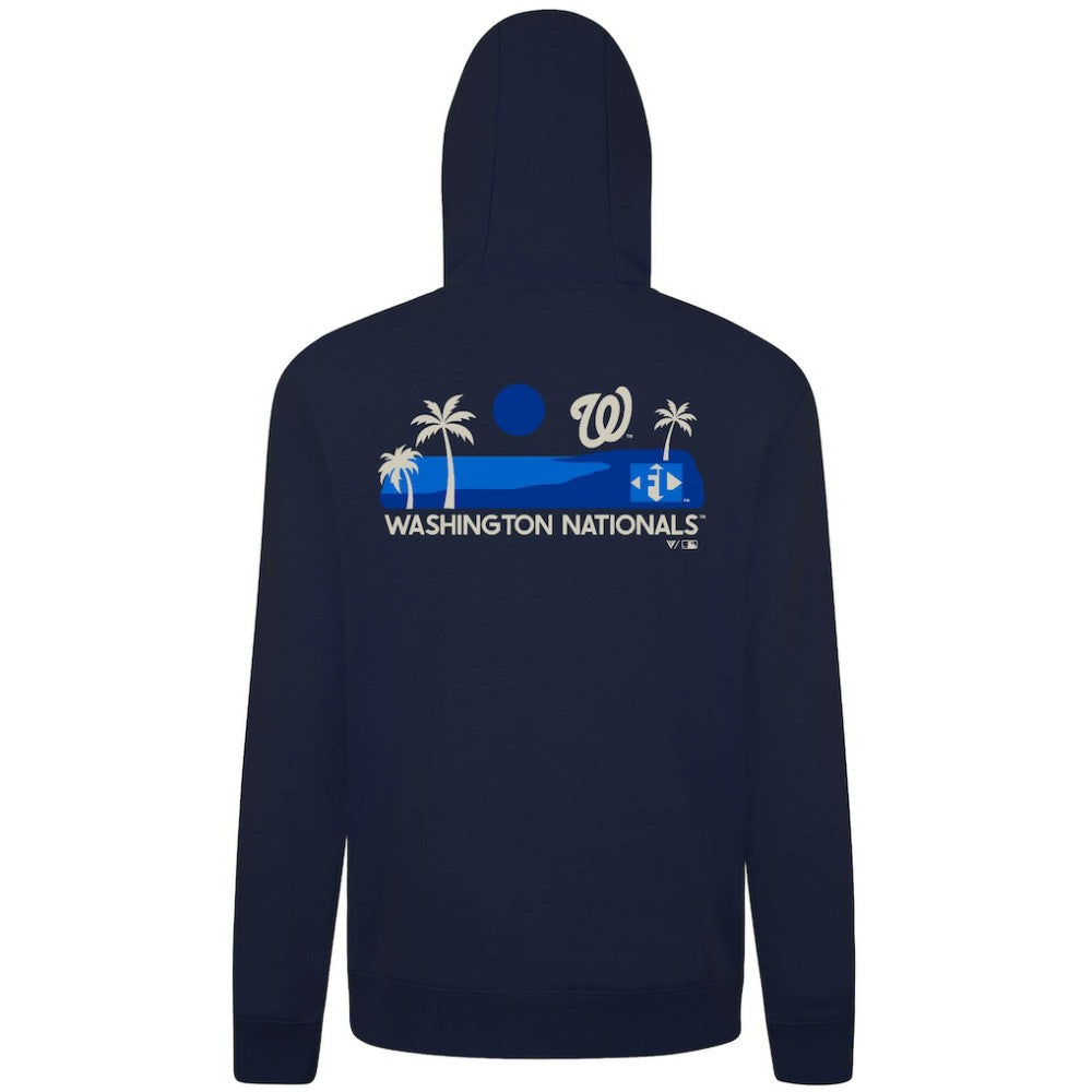Washington Nationals Levelwear Panoramic Podium Hoodie Navy