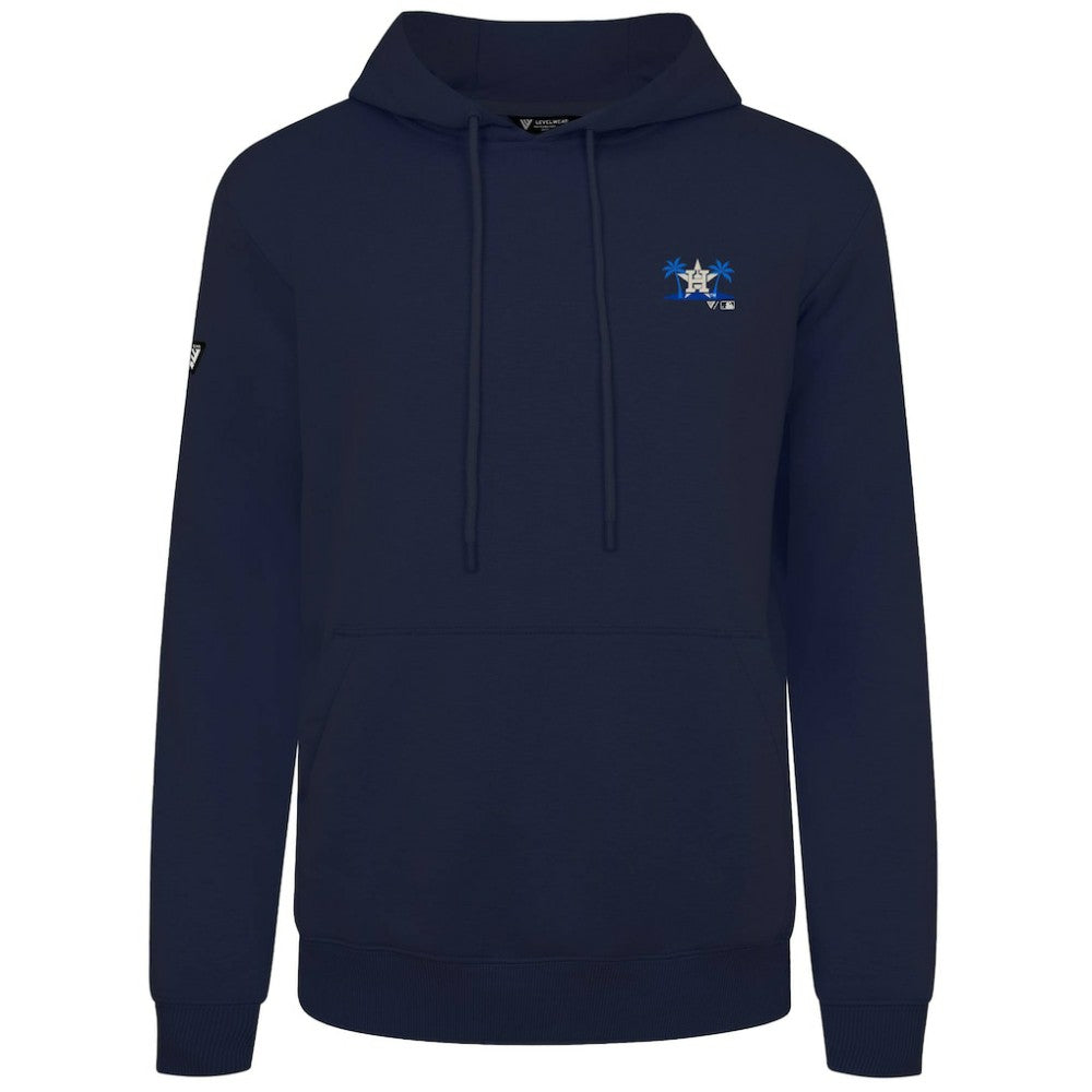Houston Astros Levelwear Panoramic Podium Hoodie Navy