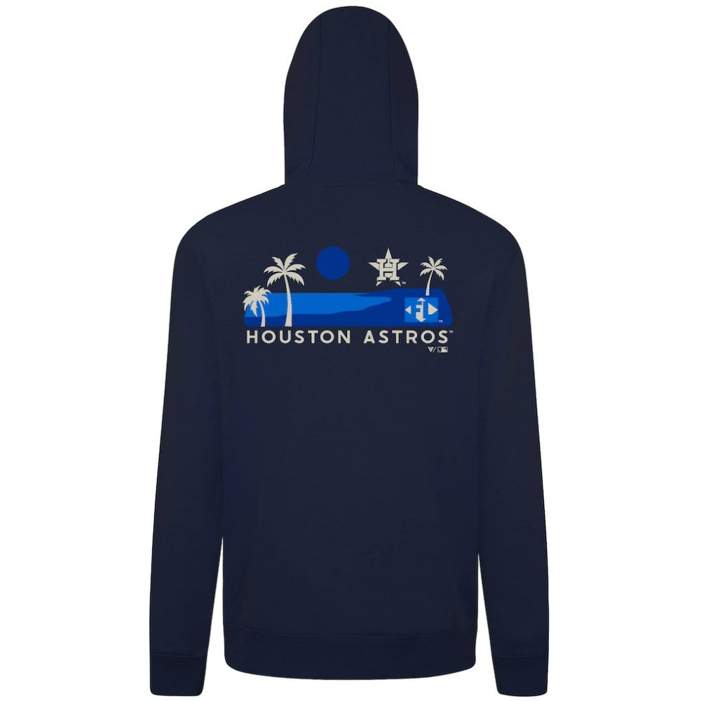 Houston Astros Levelwear Panoramic Podium Hoodie Navy