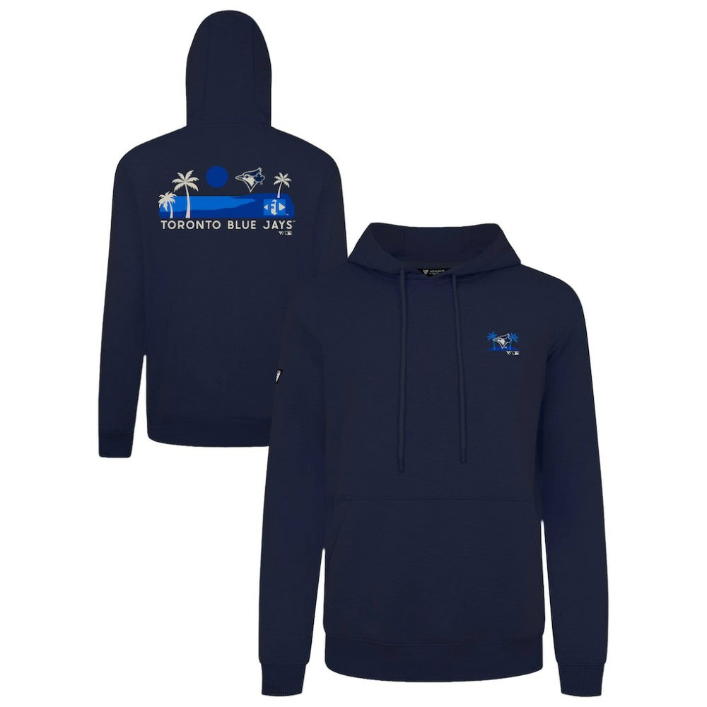 Toronto Blue Jays Levelwear Panoramic Podium Hoodie Navy