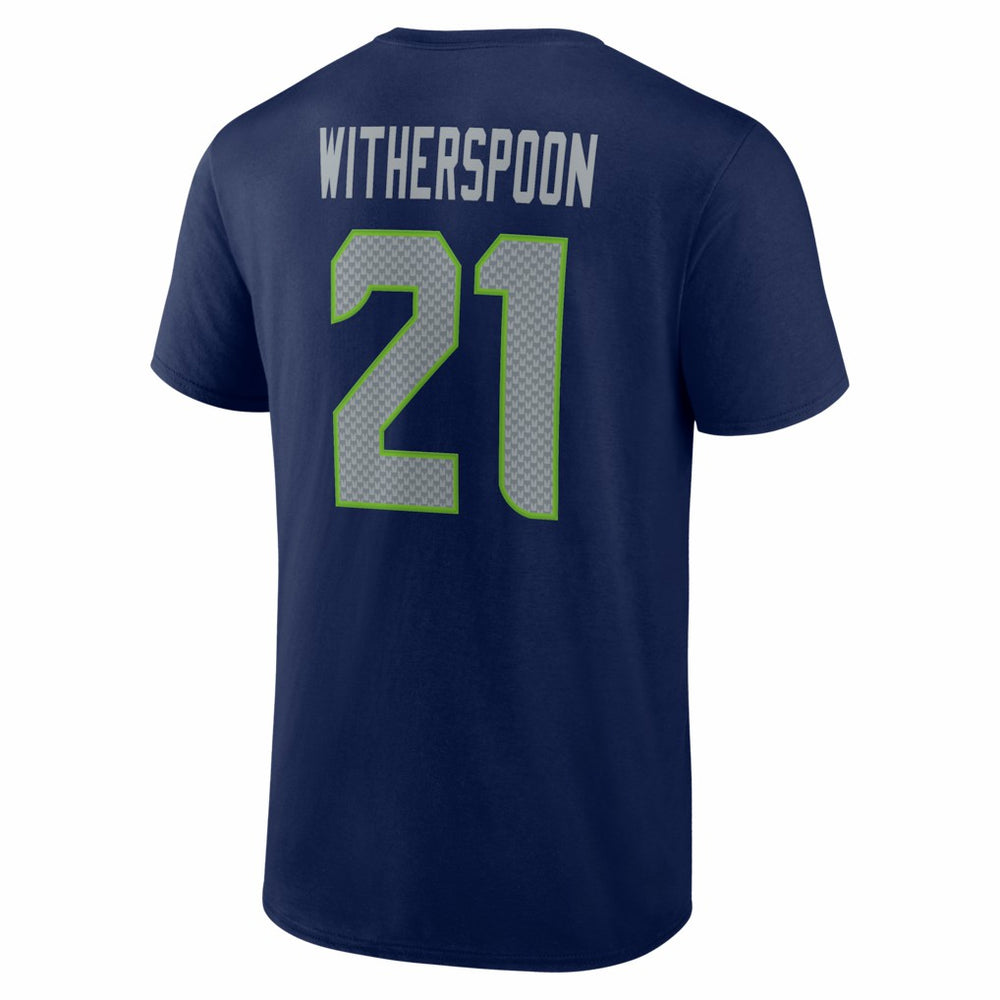 Devon Witherspoon Seattle Seahawks Icon Name & Number T-Shirt - College Navy outlet