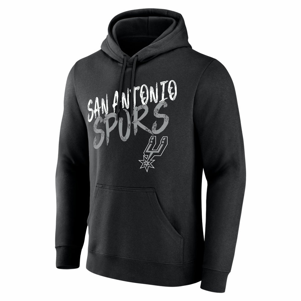 San Antonio Spurs Big & Tall Hustle Personalized Name & Number Hoodie - Black shop