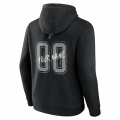 San Antonio Spurs Big & Tall Hustle Personalized Name & Number Hoodie - Black shop
