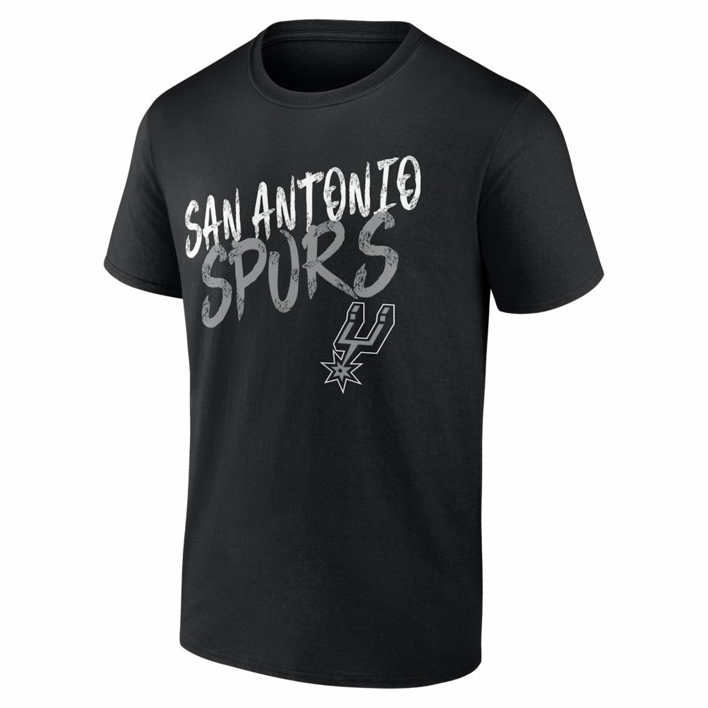 San Antonio Spurs Big & Tall Hustle Personalized Name & Number T-Shirt - Black on sale