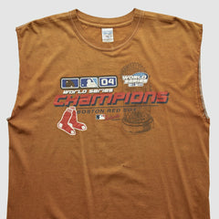 Boston Red Sox Gildan 2004 Tank Brown Vintage