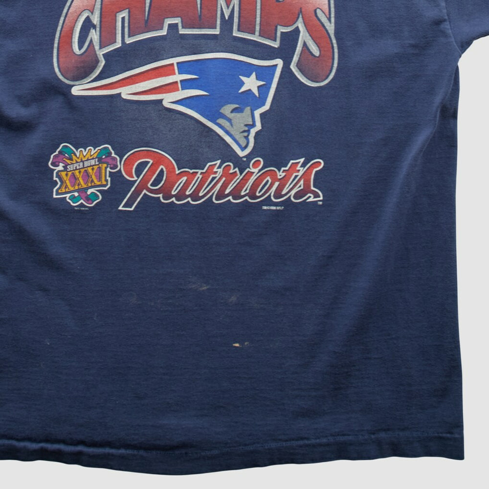 New England Patriots Pro Player 1996 T-shirt - Navy Vintage sale