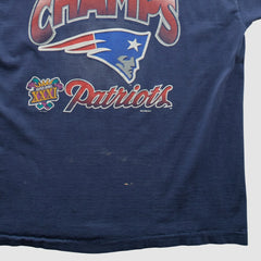 New England Patriots Pro Player 1996 T-shirt - Navy Vintage sale
