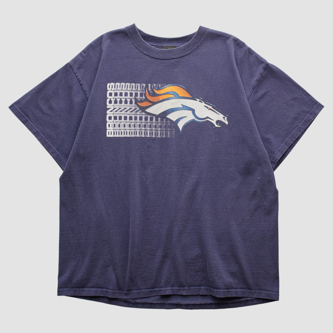 Denver Broncos NFL 2000s T-shirt - Navy Vintage sale
