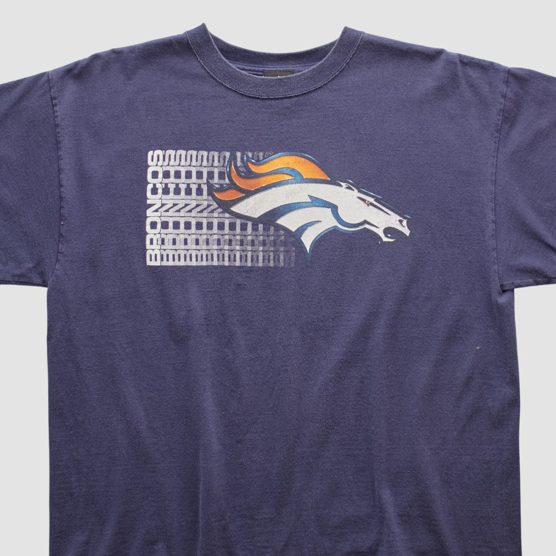 Denver Broncos NFL 2000s T-shirt - Navy Vintage sale