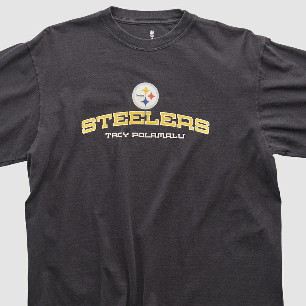Pittsburgh Steelers NFL 2000s Long Sleeve T-shirt - Black Vintage sale