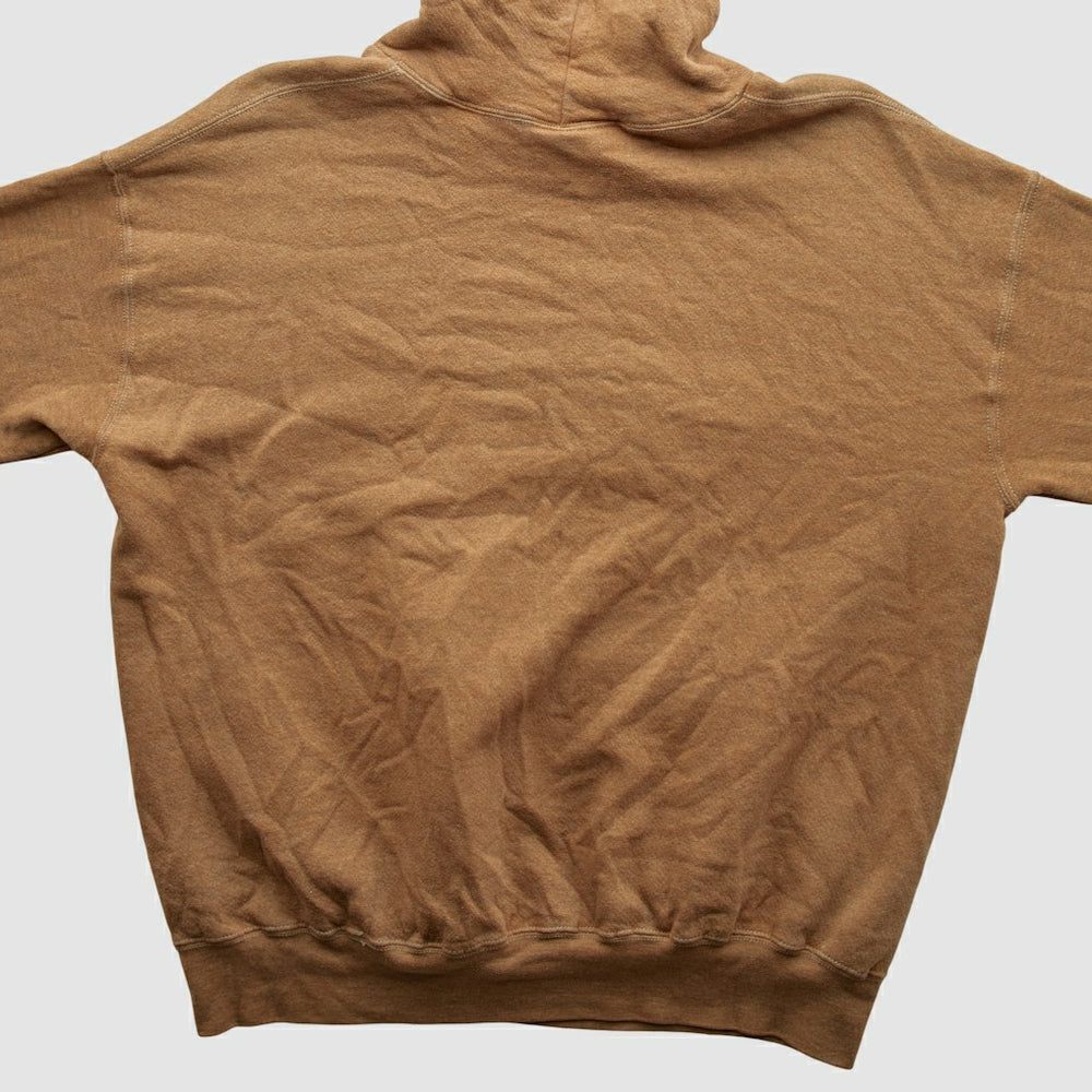 Cleveland Browns Lee Apparel 90s Hooded Pullover Sweatshirt - Tan Vintage sale