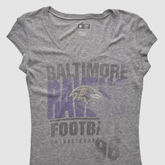 Baltimore Ravens NFL 2010s T-shirt - Heather Gray Vintage sale