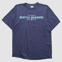 Seattle Mariners Majestic 2000s T-shirt Navy Vintage