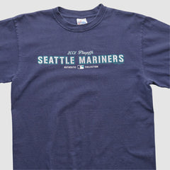 Seattle Mariners Majestic 2000s T-shirt Navy Vintage
