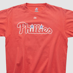 Philadelphia Phillies Majestic 2000s T-shirt Red Vintage