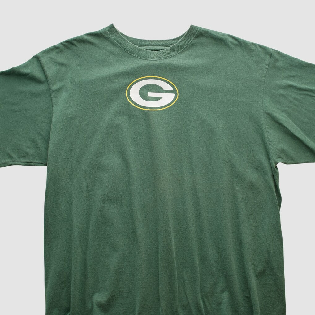 Green Bay Packers Reebok 2000s T-shirt - Green Vintage online