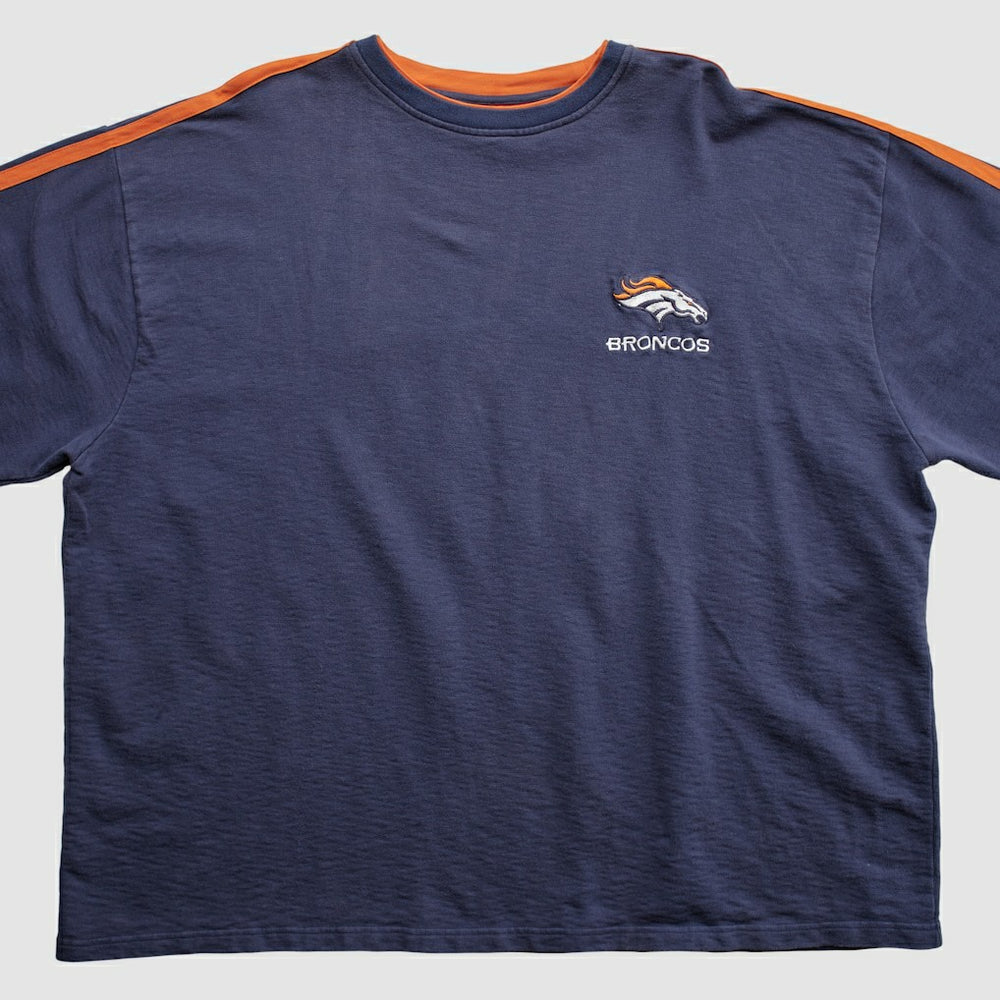 Denver Broncos NFL 2000s Pullover Sweatshirt - Navy Vintage outlet