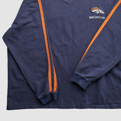 Denver Broncos NFL 2000s Pullover Sweatshirt - Navy Vintage outlet