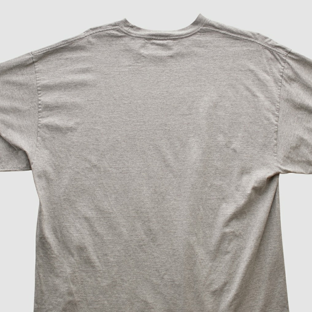 New England Patriots Reebok 2002 T-shirt - Heather Gray Vintage sale