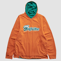 Miami Dolphins 2010s Hooded Pullover Sweatshirt - Teal Vintage cheap