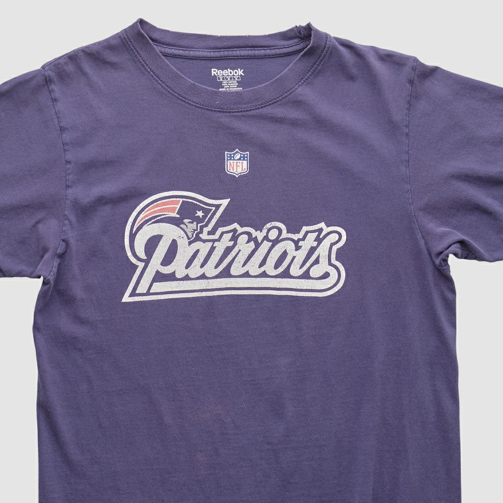 New England Patriots Reebok 2000s T-shirt - Purple Vintage sale