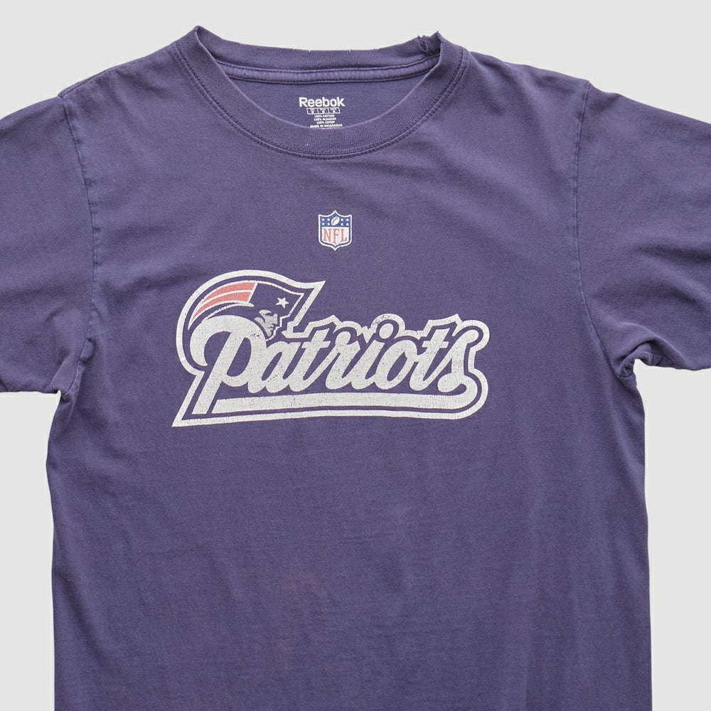 New England Patriots Reebok 2000s T-shirt - Purple Vintage sale