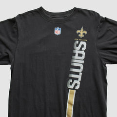New Orleans Saints Reebok 2000s Long Sleeve T-shirt - Black Vintage outlet