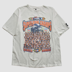 Denver Broncos Starter 1998 T-shirt - White Vintage cheap
