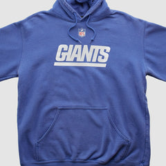New York Giants Reebok 2000s Hooded Pullover Sweatshirt - Blue Vintage discount