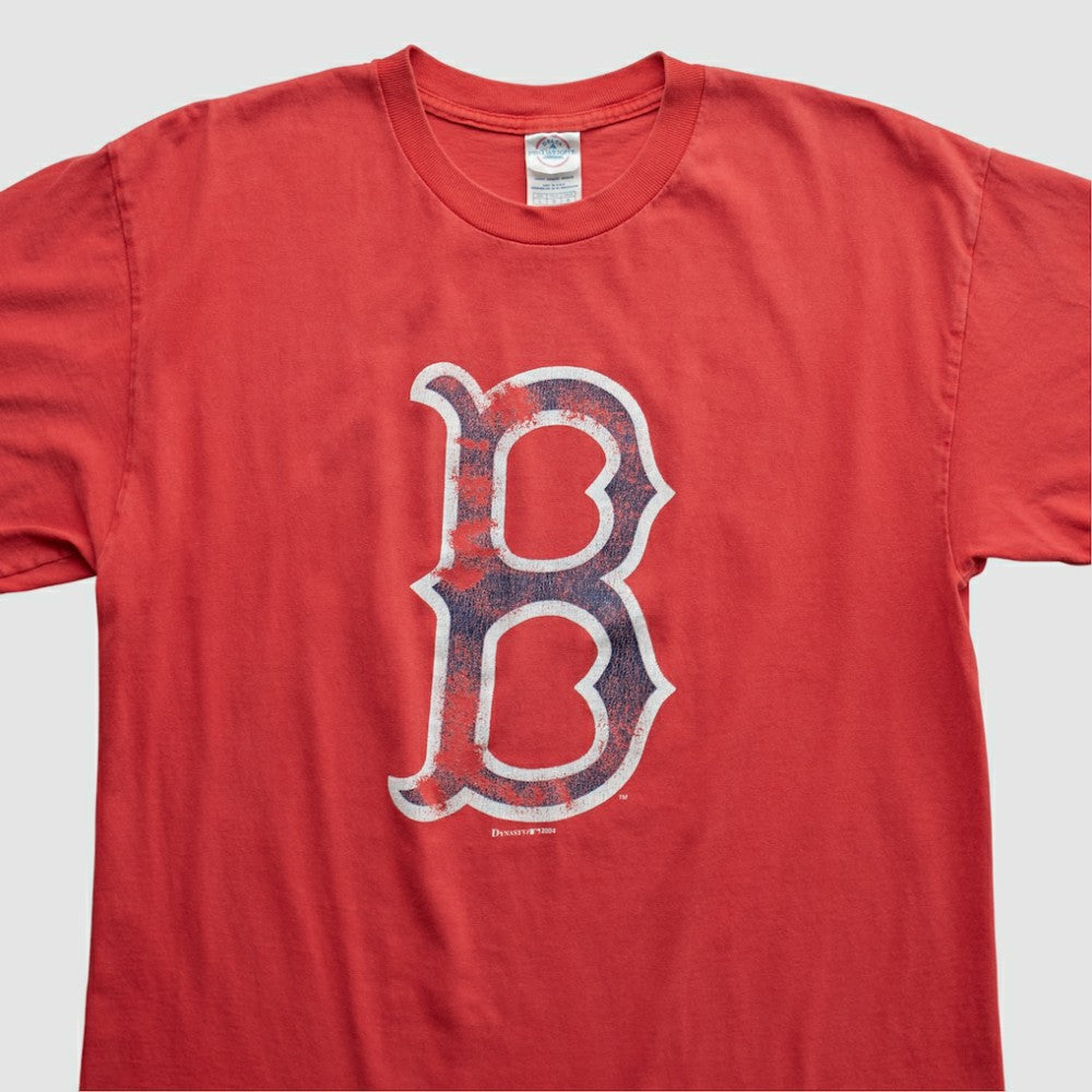 Boston Red Sox Delta 2004 T-shirt Red Vintage