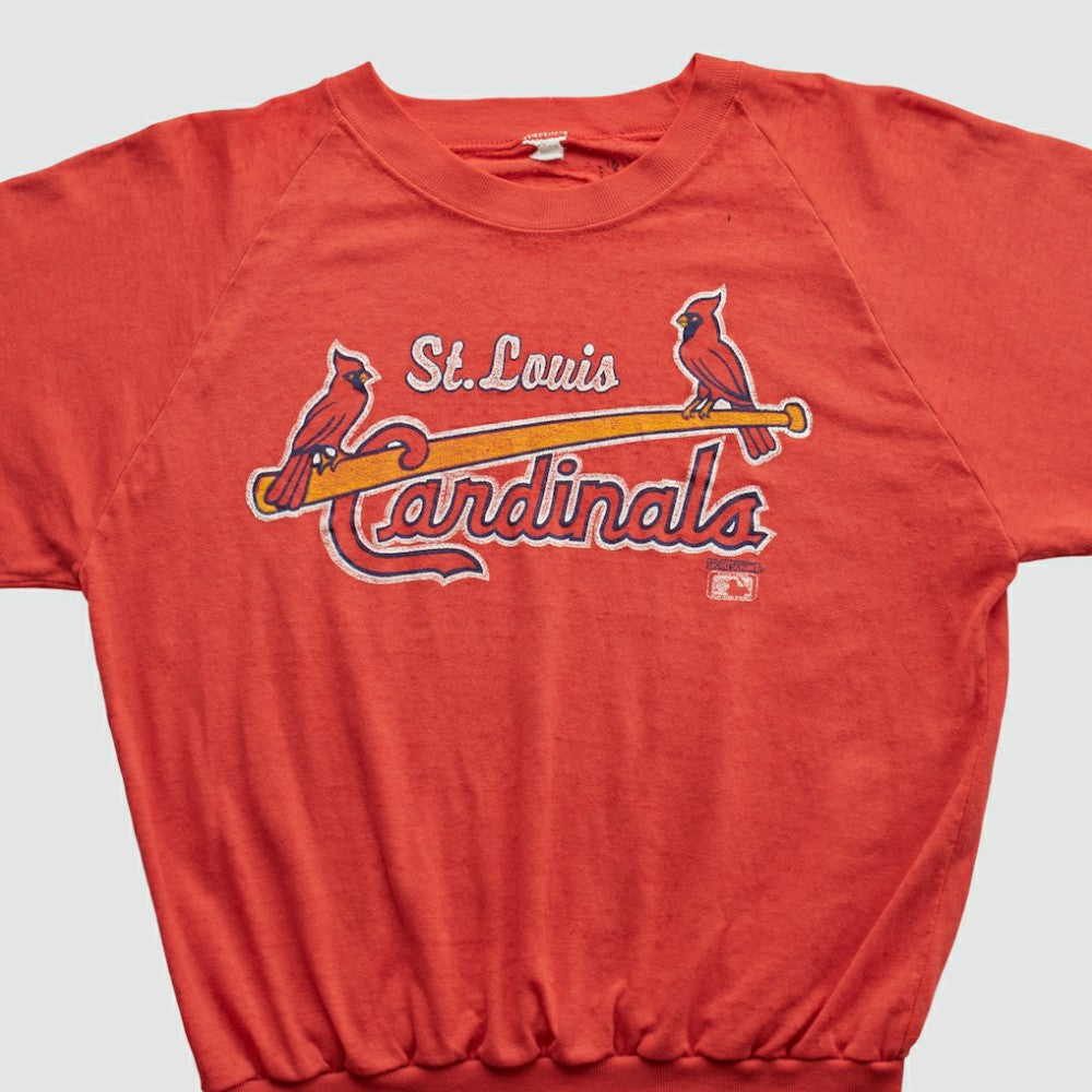 St. Louis Cardinals 80s Pullover Sweatshirt Red Vintage
