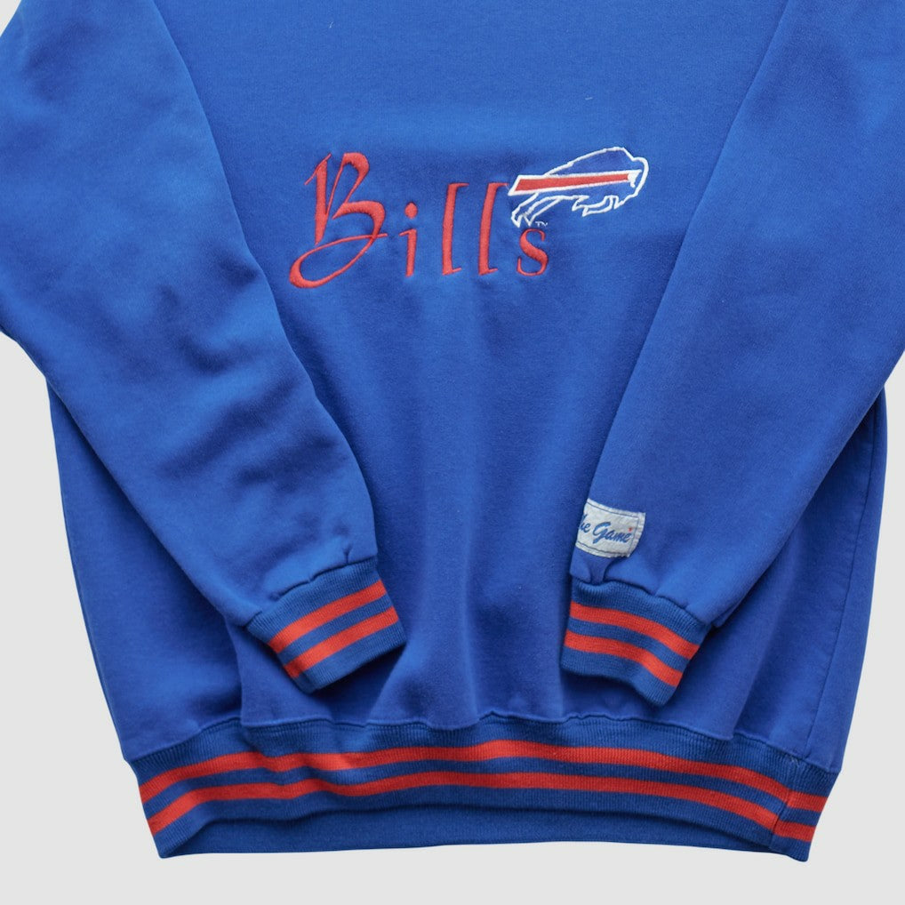 Buffalo Bills The Game 90s Sweatshirt - Blue Vintage on sale