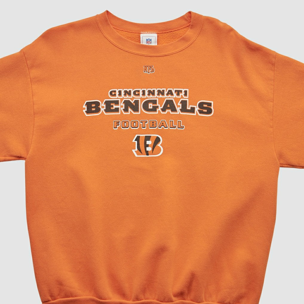 Cincinnati Bengals NFL 2000s Pullover Sweatshirt - Orange Vintage sale