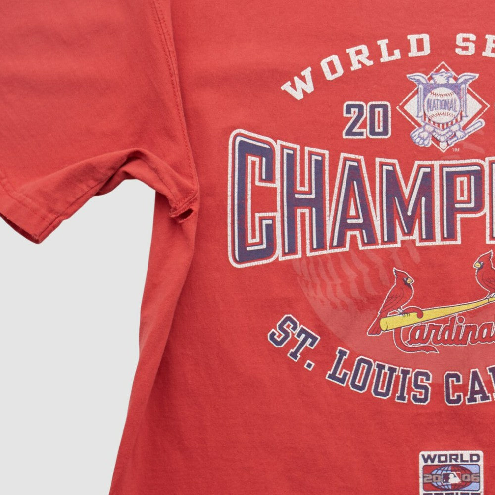 St. Louis Cardinals 2006 T-shirt Red Vintage