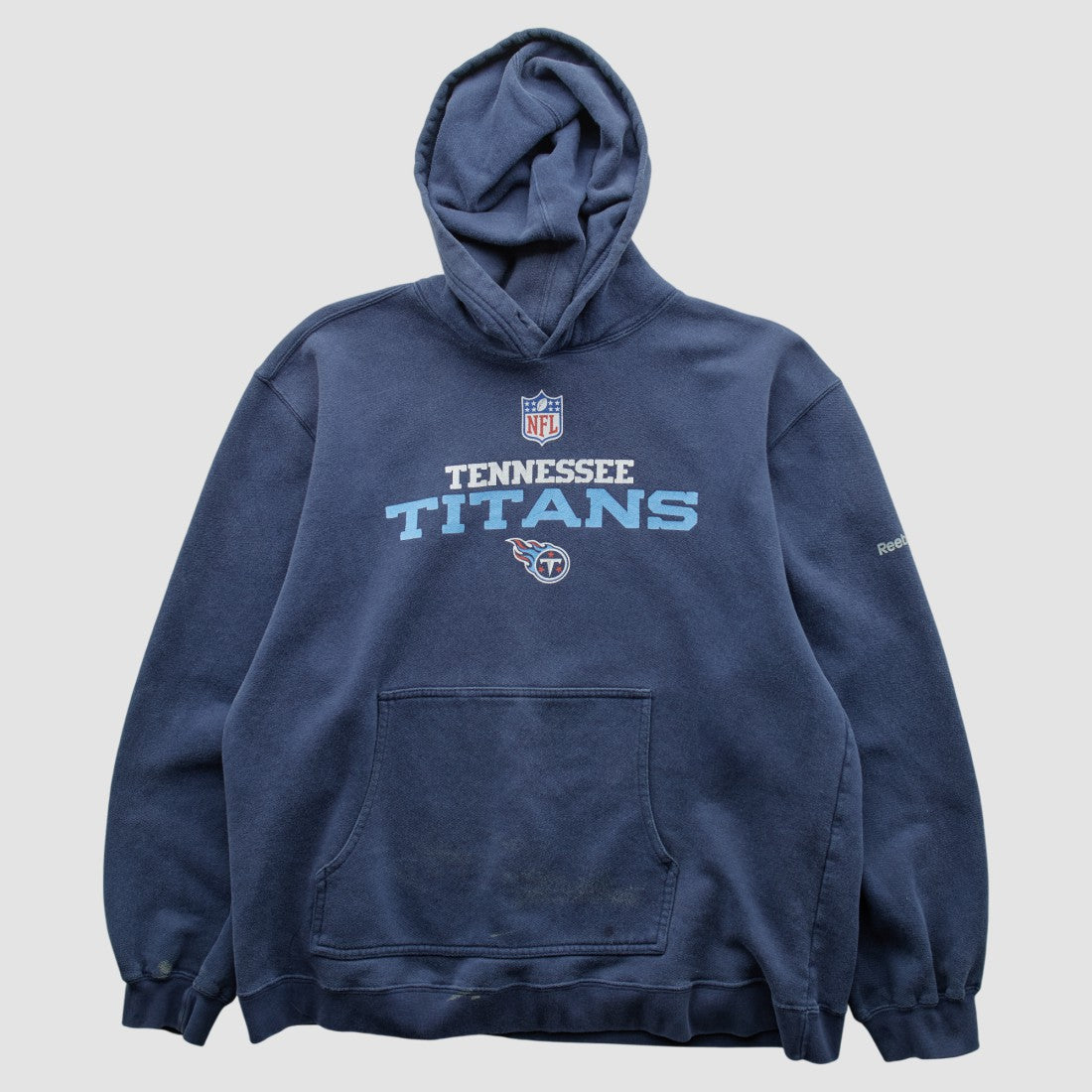 Tennessee Titans Reebok 2000s Hooded Pullover Sweatshirt - Navy Vintage cheap