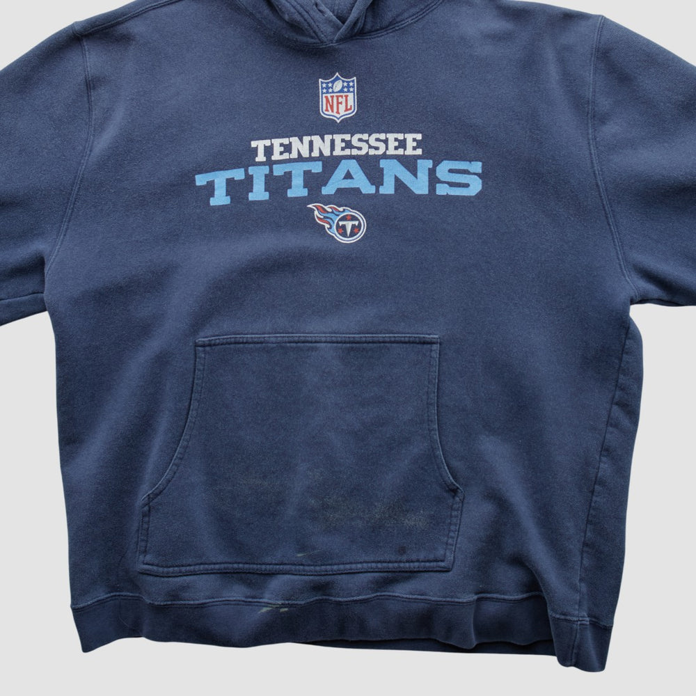 Tennessee Titans Reebok 2000s Hooded Pullover Sweatshirt - Navy Vintage cheap