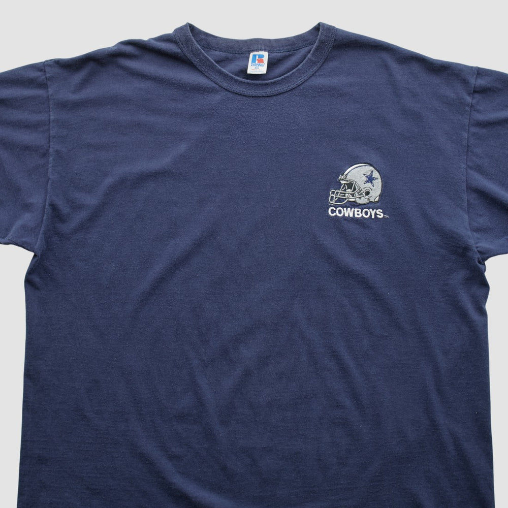 Dallas Cowboys Russell 90s T-shirt - Navy Vintage discount