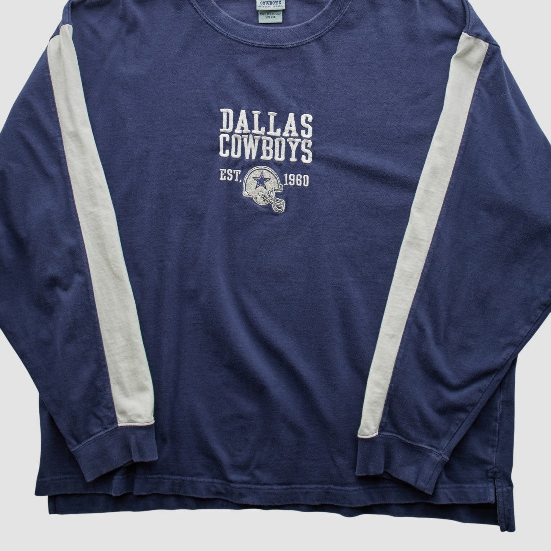 Dallas Cowboys 2000s Long Sleeve T-shirt - Navy Vintage cheap