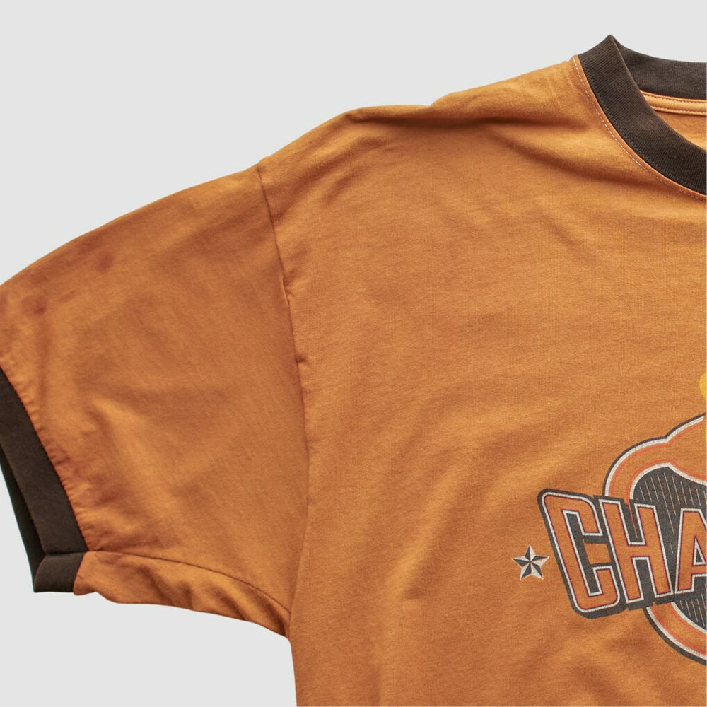 New England Patriots Reebok 2004 T-shirt - Orange Vintage on sale