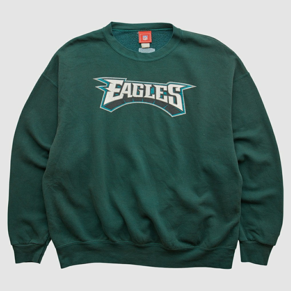 Philadelphia Eagles NFL 2000s Pullover Sweatshirt - Green Vintage for sale