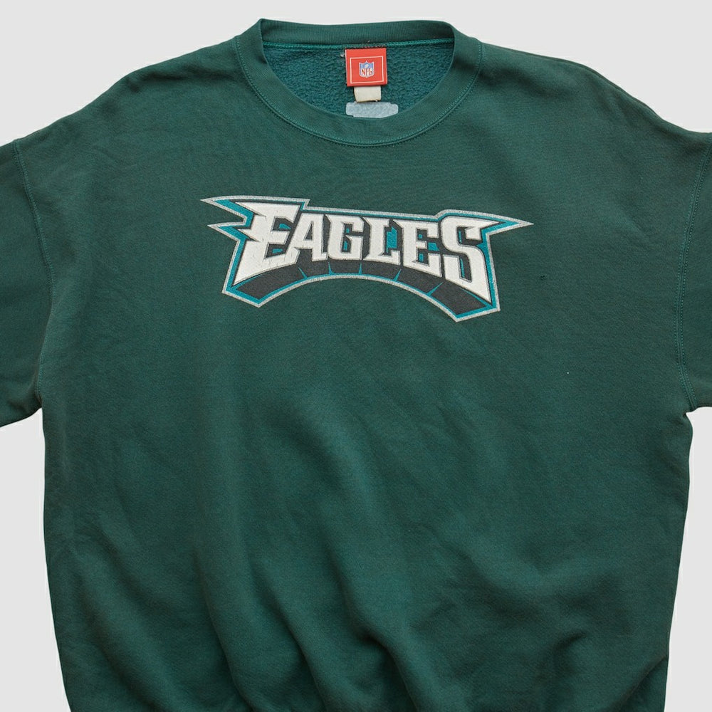 Philadelphia Eagles NFL 2000s Pullover Sweatshirt - Green Vintage for sale