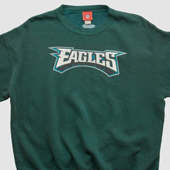 Philadelphia Eagles NFL 2000s Pullover Sweatshirt - Green Vintage for sale