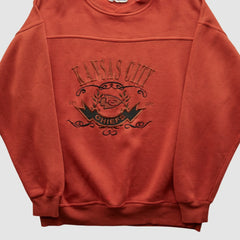 Kansas City Chiefs Crable Sportswear 90s Pullover Sweatshirt - Red Vintage cheap