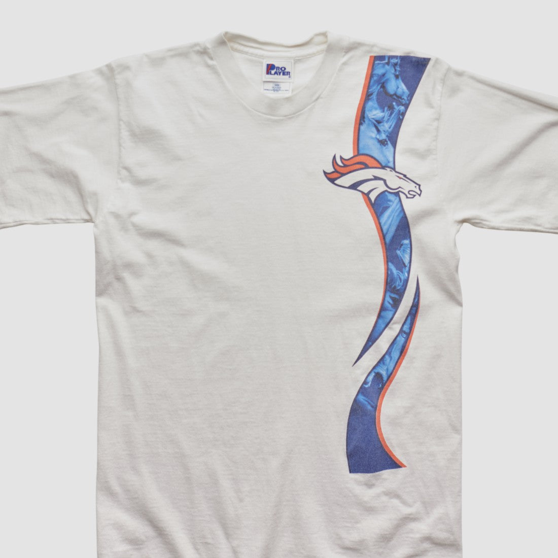 Denver Broncos Pro Player 90s T-shirt - White Vintage online